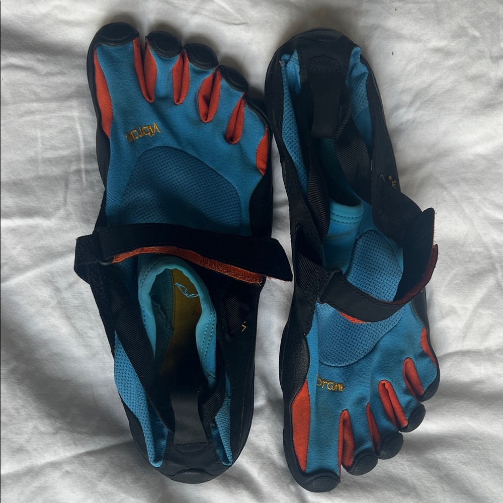 Vibram Blue and Orange Athletic Shoes